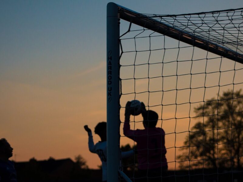 Academy session at sunset