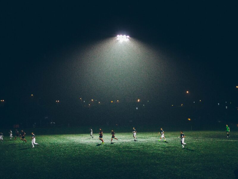 Under the lights