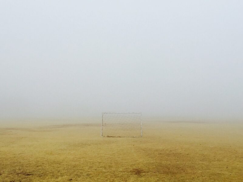 Waiting on the referee